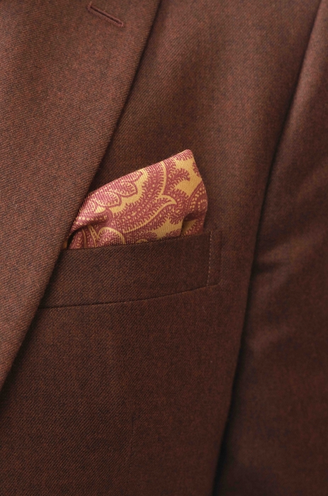 Rust Wool Suit