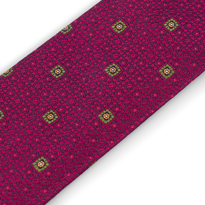 Etruscan Red Silk Tie