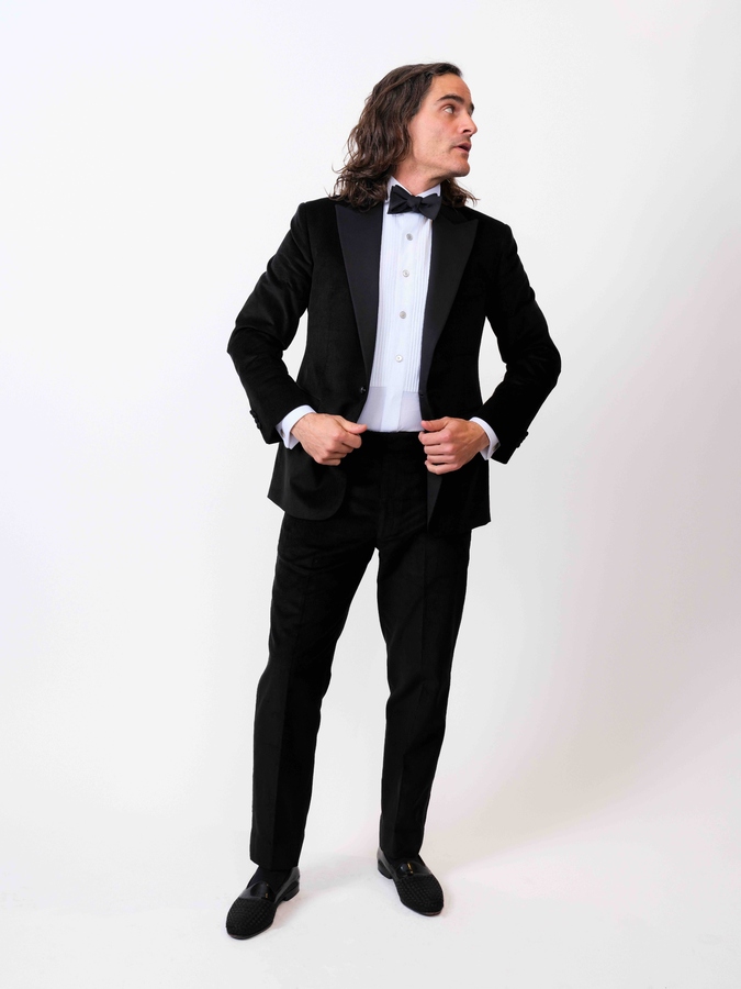 Image of Black Cord Tuxedo