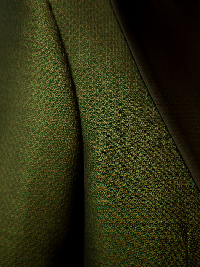 Image of Green Panama Wool Mohair Tuxedo