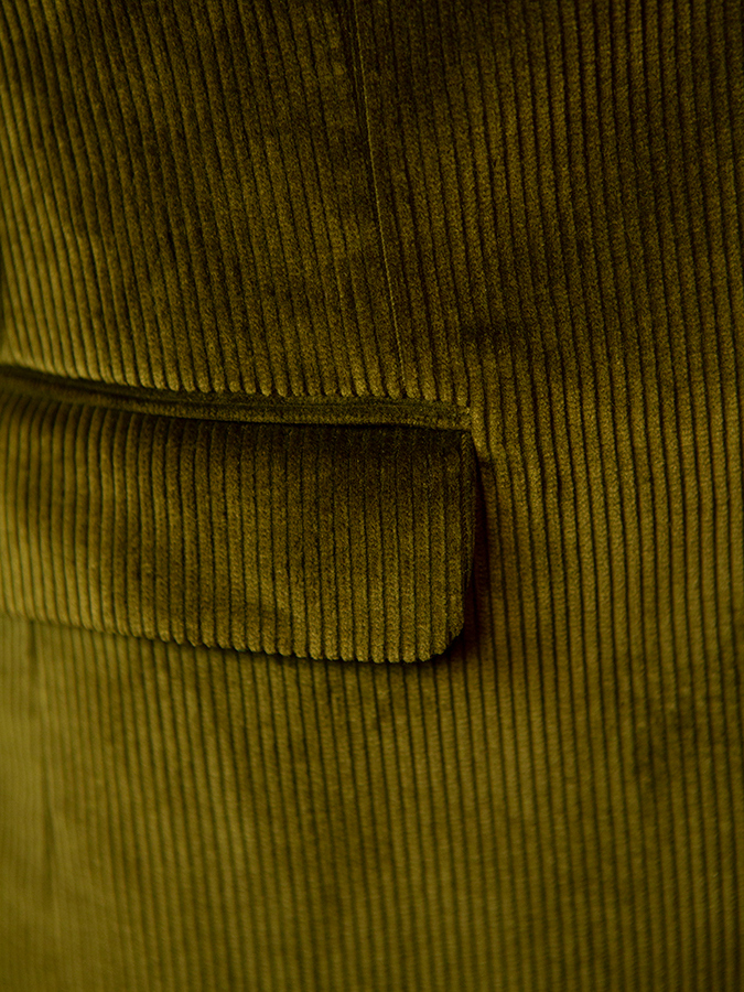 Image of Olive 8 Wale Cord