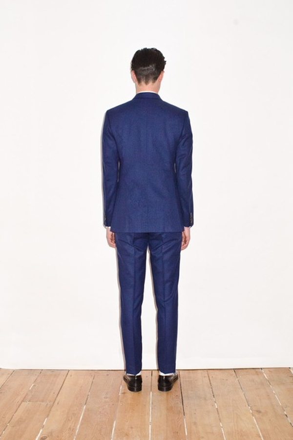 Image of Duke Blue Wool Suit