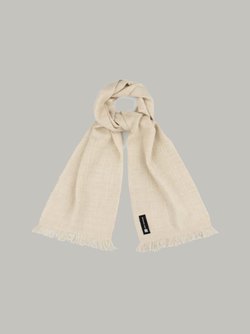 Undyed Cashmere Scarf